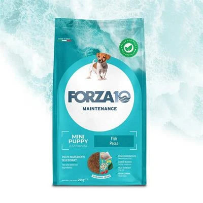 MANGIME SECCO CANI FORZA 10 PUPPY MINI PESCE KG 2