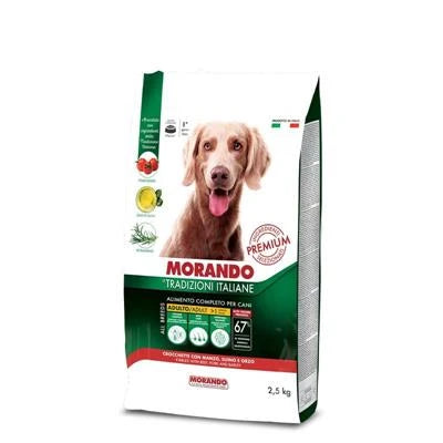 MANGIME SECCO CANI LE TRADIZIONI ITALIANE DOG MANZO/SUINO/ORZO KG 2,5