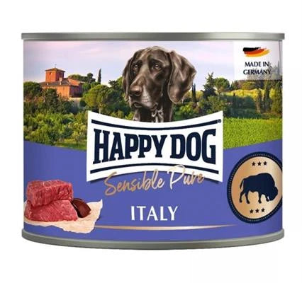mangime umido per cani HAPPYDOG BUFALO GR 200