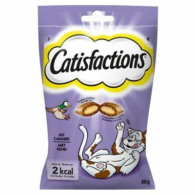 snack Per Gatti CATISFACTIONS MANZO 6 X GR 60