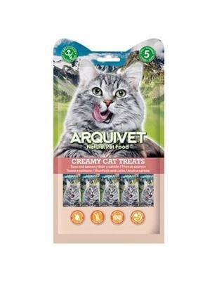 snack Per Gatti ARQUIVET CAT SNACK LIQUIDO AL TONNO/SALMONE 5 X GR 14