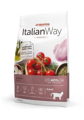 IMANGIME SECCO PER GATTI TALIAN WAY CAT ANATRA KG 1,5