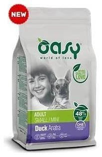 MANGIME SECCO PER CANI OASY DOG MINI ANATRA KG 2,5
