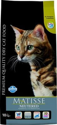 MANGIME SECCO PER GATTI MATISSE NEUTERED KG 10