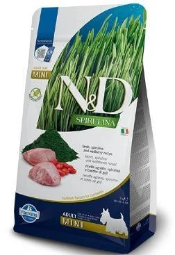 MANGIME SECCO PER CANI ND DOG SPIRULINA MINI AGNELLO KG 2
