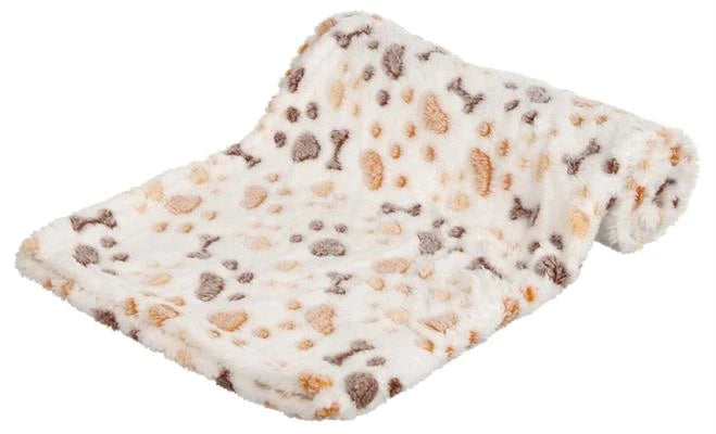 TX COPERTA LINGO CM 100X75 BIANCA/BEIGE