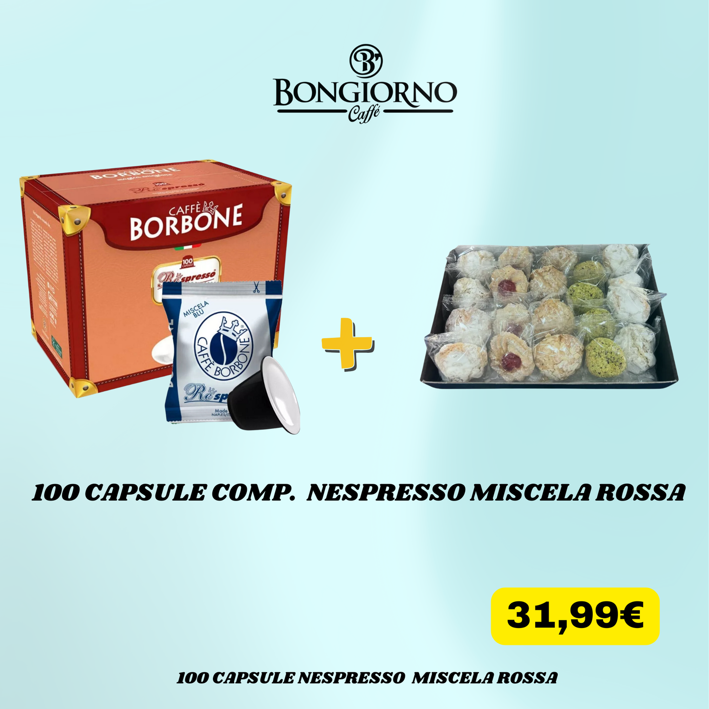 BORBONE MISCELA BLU NESPRESSO