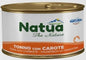 Cibo Umido Per Gatti NATUA CAT IN BRODO TONNO/CAROTE GR 85