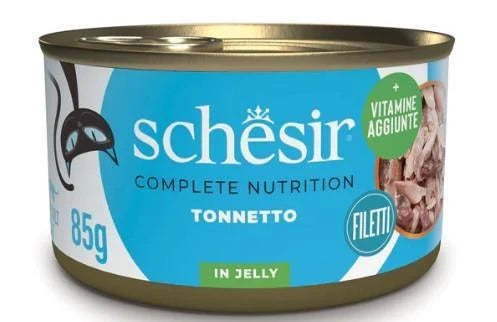 Cibo Umido Per Gatti SCHESIR CAT JELLY TONNETTO GR 85