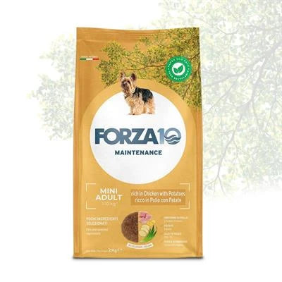 MANGIME SECCO  CANI FORZA 10 MINI MANTENIMENTO POLLO/PATATE KG 2
