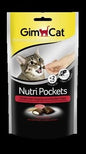 snack Per Gatti GIM CAT NUTRIENTE POCK MANZO/MALTO GR 60