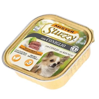 mangime umido per cani MISTERDOG CONIGLIO 22 X GR 150