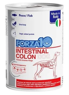 mangime umido per cani FORZA 10 INTESTINAL COLON GR 390