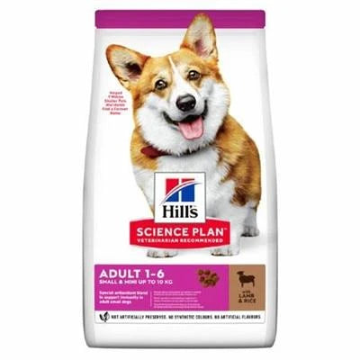 MANGIME SECCO  CANI HILL'S DOG SMALL/MINIATURE AGNELLO/RISO KG 1,5