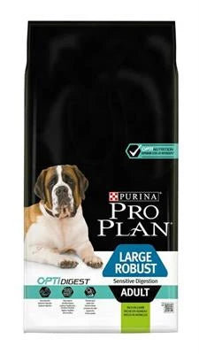 MANGIME SECCO  CANI PRO PLAN DOG ROBUST LARGE SENSITIVE DIGESTION KG 14
