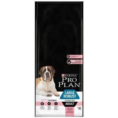 MANGIME SECCO  CANI PRO PLAN DOG ROBUST LARGE SENSITIVE SKIN KG 14