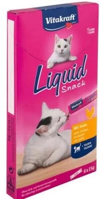 snack Per Gatti CAT LIQUID-SNACK CON TAURINA GR 90
