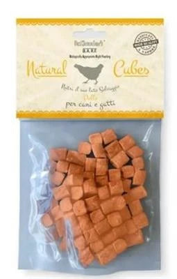 snack Per Gatti BARF NATURAL CUBES POLLO GR 100