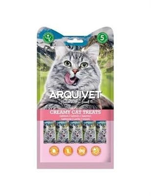 snack Per Gatti ARQUIVET CAT SNACK LIQUIDO AL SALMONE 5 X GR 14