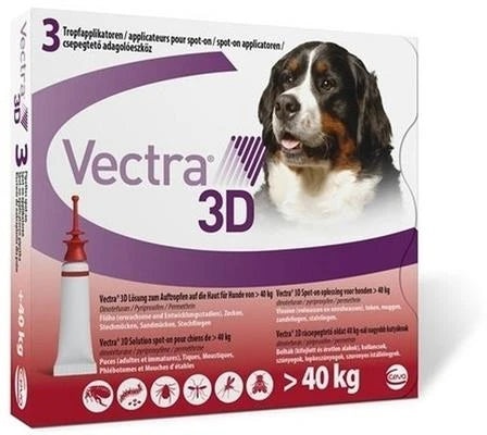 VECTRA 3D CANI OLTRE 40 KG 3 PIPETTE