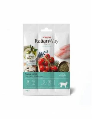 snack Per Gatti ITALIAN WAY CAT TROTA/MIRTILLI GR 15