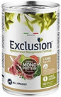 mangime umido per cani EXCLUSION MEDIT NOBLE UM AGNELLO GR 400
