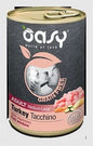 mangime umido per cani OASY DOG GRAIN FREE MEDIUM/LARGE GR 400 TACCHINO