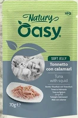 OASY CAT NATURY BUSTE TONNETTO/CALAMARI 24 X GR 70