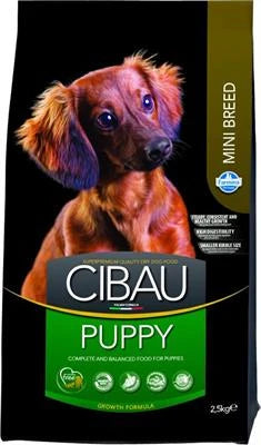 MANGIME SECCO PER CANI CIBAU MINI PUPPY KG 2,5