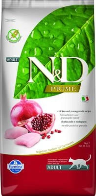 MANGIME SECCO PER GATTI ND CAT PRIME POLLO/MELOGRANO KG 5