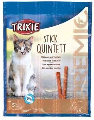 snack Per Gatti TX PREMIO QUADRO-STICKS AGNELLO/TACCHINO 5XGR5