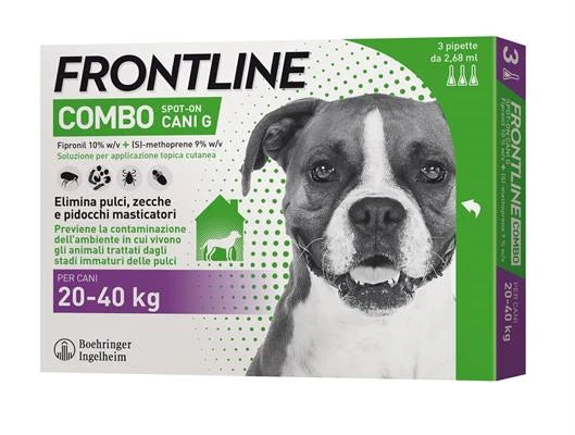 FRONTLINE COMBO CANI 20/40 3 PIPETTE