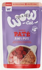 Cibo Umido Per Gatti WOW CAT BST PATE' MANZO TACCHINO 12 X GR 125