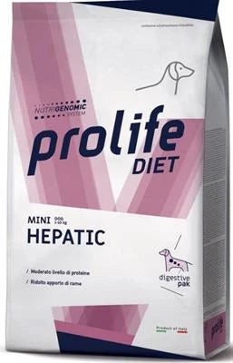 MANGIME SECCO PER CANI PROLIFE DOG MINI HEPATIC KG 1,5