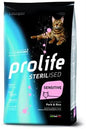 MANGIME SECCO PER GATTI PROLIFE CAT STERILIZED MAIALE/RISO KG 7