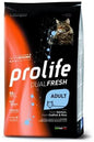 MANGIME SECCO PER GATTI PROLIFE CAT DUAL FRESH SALMONE/MERLUZZO/RISO GR 400
