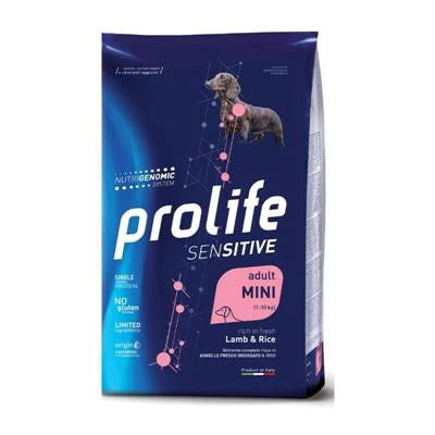 MANGIME SECCO PER CANI PROLIFE DOG SENSITIVE MINI AGNELLO/RISO KG 2