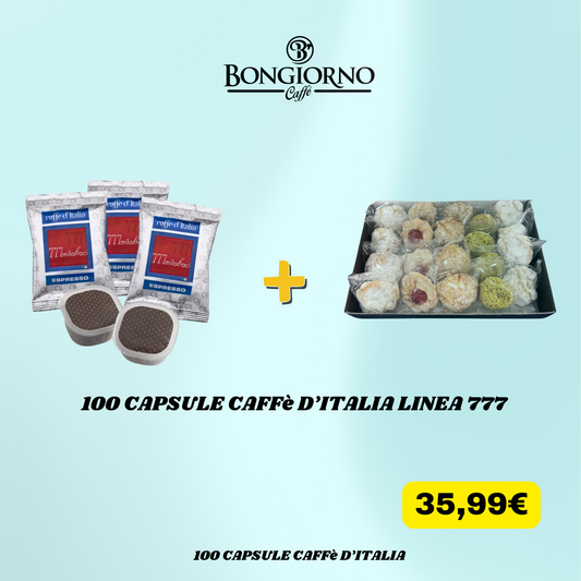 100 CAPSULE CAFFè D'ITALIA LINEA 777