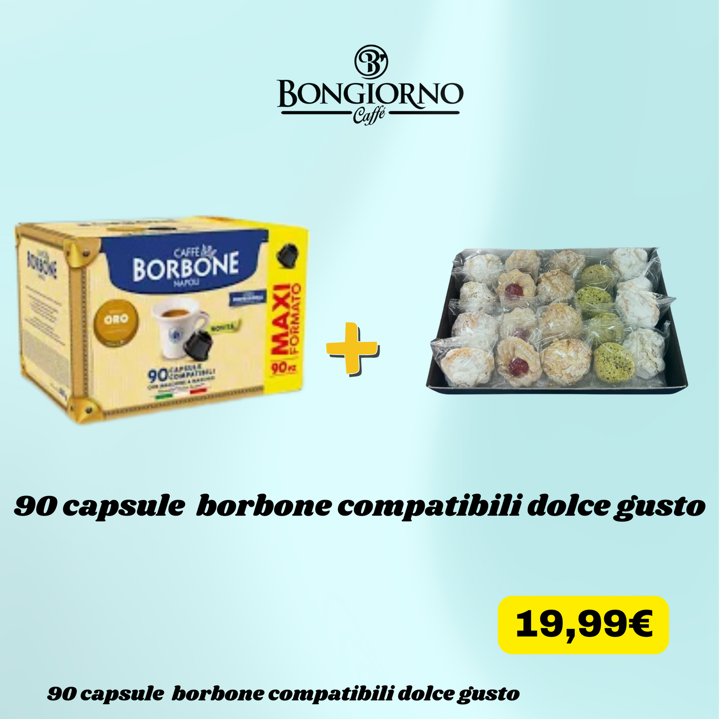 90 capsule  borbone compatibili dolce gusto