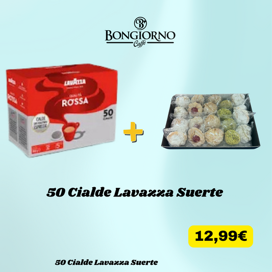 50 Cialde Lavazza Suerte +  Dolci Siciliani in Omaggio