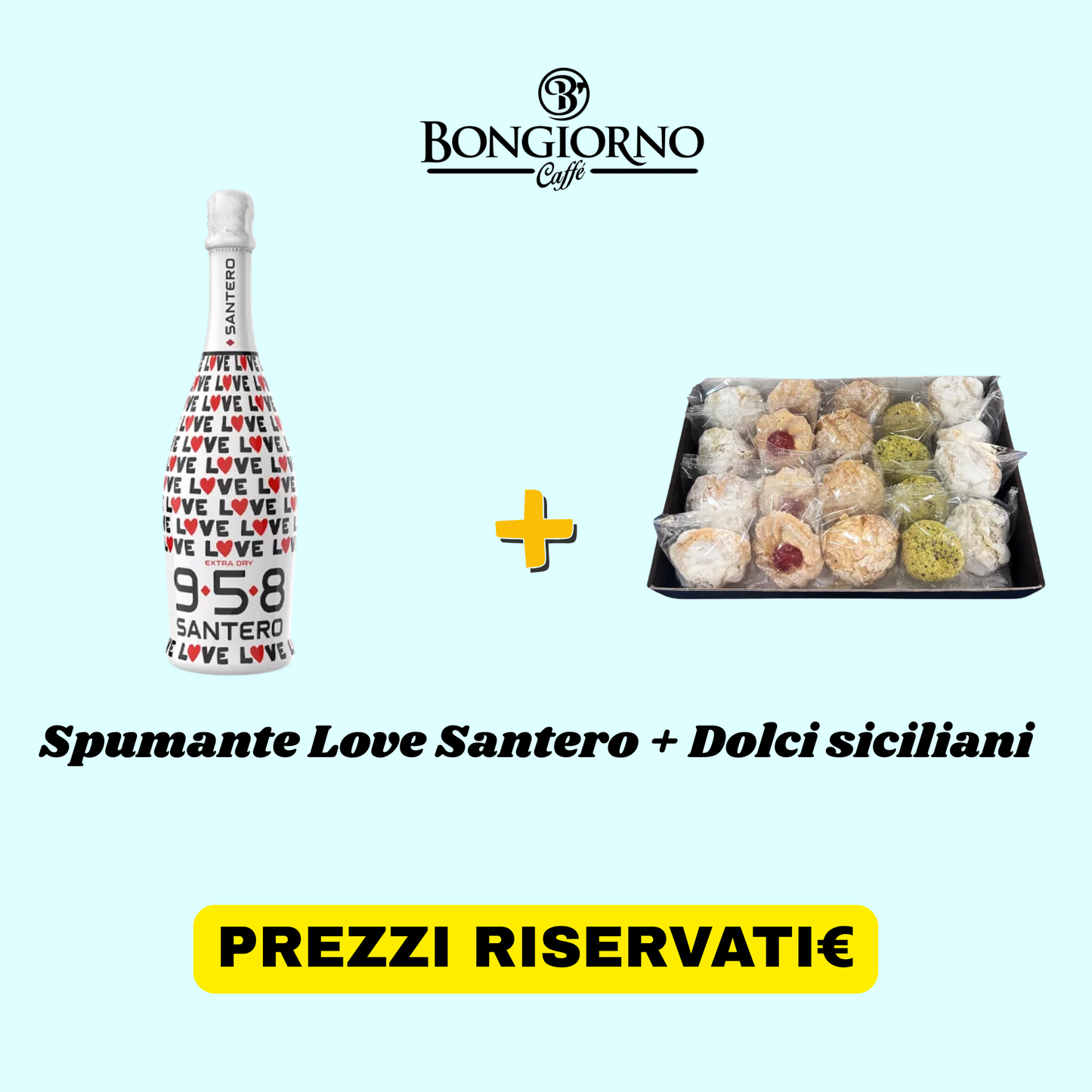SPUMANTE LOVE SANTERO CL 75 + OMAGGIO