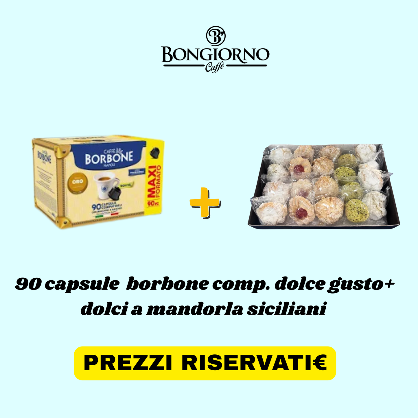 90 capsule  borbone compatibili dolce gusto miscela blu