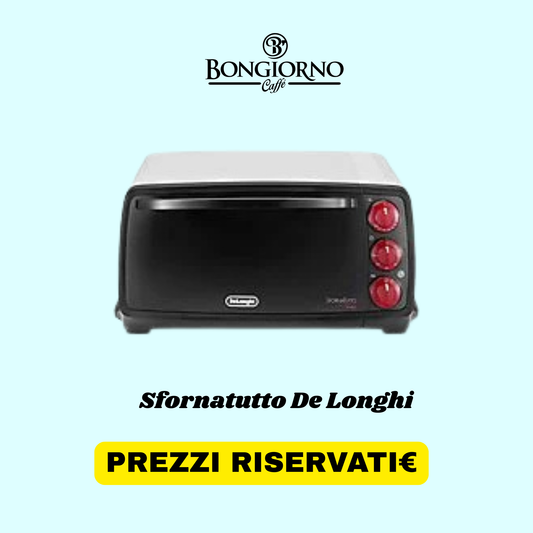 De Longhi Forno Elettrico Ventilato Fornetto con Grill Capacità 14 Litri Potenza 1400 Watt Timer colore Bianco - EO 14902W