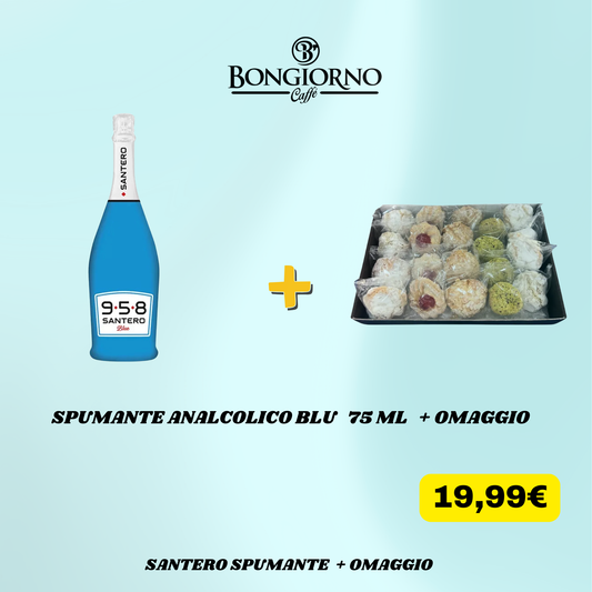 SPUMANTE SANTERO BLU ZERO GRADI ANALCOLICO