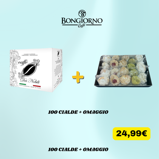 100 CIALDE CAFFè DEI NOBILI
